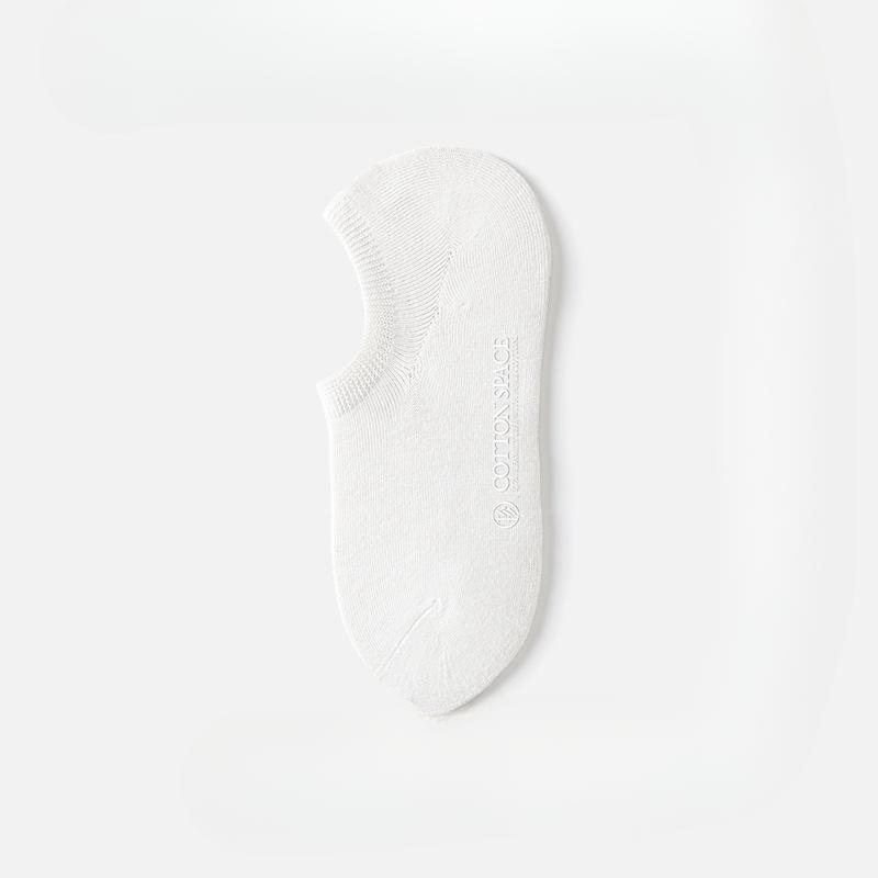 Men's Spring and Summer Pure Cotton Anti Slip and Invisible Boat Socks