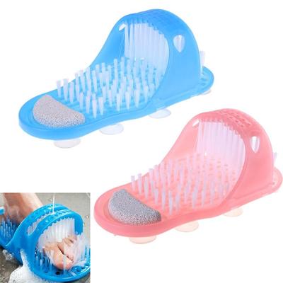 Plastikowe buty pod prysznic, Pumeksowy peeling do stóp, Szczotka pod prysznic, Kapcie do masażu, Produkty sanitarne do stóp, Pielęgnacja stóp WBL