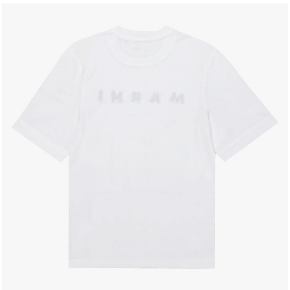 Marni Logo Women S T ShirT Thje0293p8 uScx42 Slw01