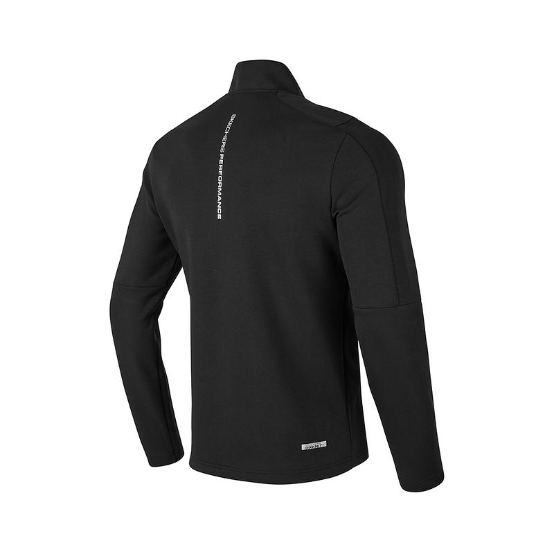 Skechers Basic Sports Series Casual Fashion Stand Collar Long Sleeve Jacket Men Jackets Carbon-Black P323M023-0018