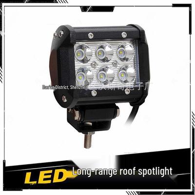 18W LED Off-Road Car/Jeep Front Bumper Dual-Row Spotlight Fog Light