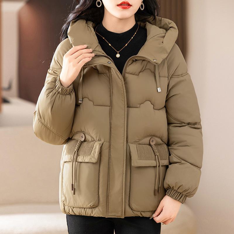 Mom Winter Coat Fashion Old Man Small Loose Cotton-padded Clothes Women's Autumn and Winter Thickened Top