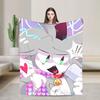Acenixs Gaming Knitted Blanket Cartoon  Flannel Throw Blanket Home Couch Decoration Soft Warm Bedspreads,