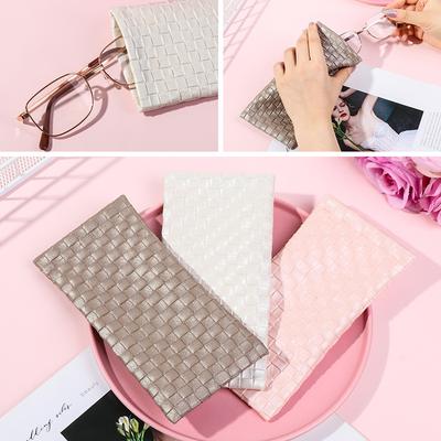 Modischer Brillenetui PU-Leder Lesebrillenetui Brillen Tasche Brillen Box Sonnenbrillen Etui