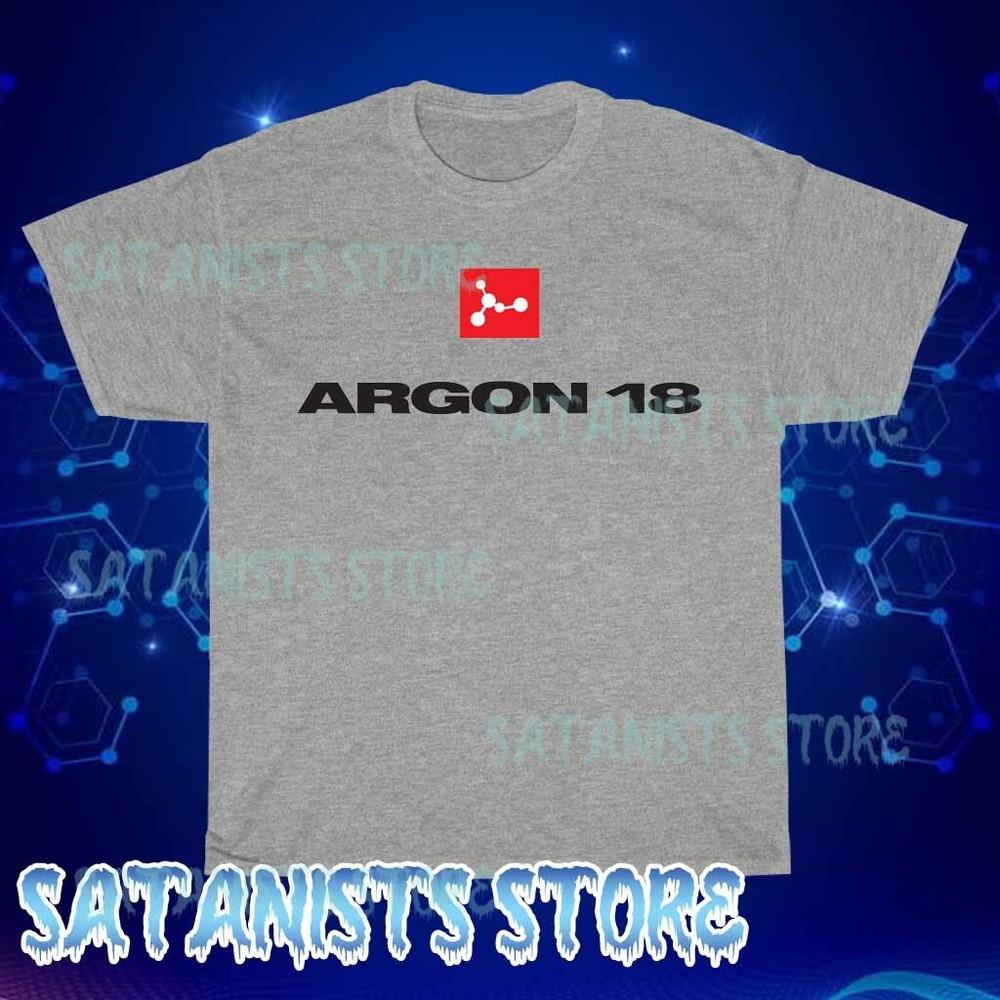 

New Argon 18 Bicycle Mens Long Sleeve Grey T-Shirt Funny Size S to 5XL L