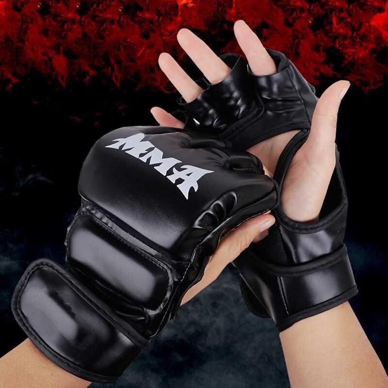 Mussel Half-Finger Boxing Training Gloves