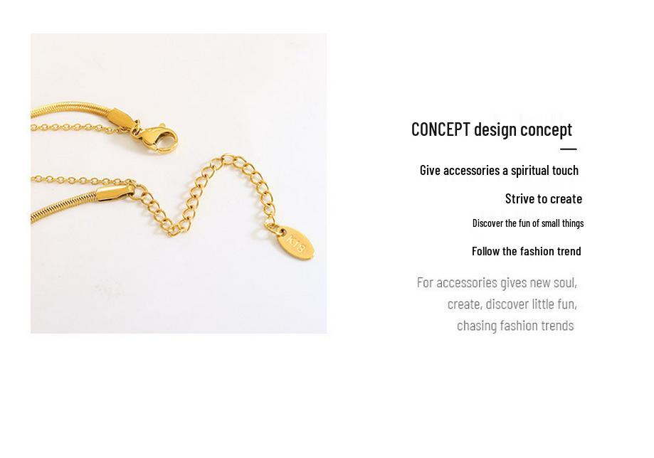 European Double Layer Heart Necklace for Women - Trendy Spicy Girl Clavicle Chain