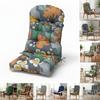 Cuscino per Sedia a Dondolo Adirondack, Spesso 44x20x4 Pollici, Cuscino Alto per Sedia da Patio, Cuscino Impermeabile per Seduta di Mobili da Esterno con Lacci