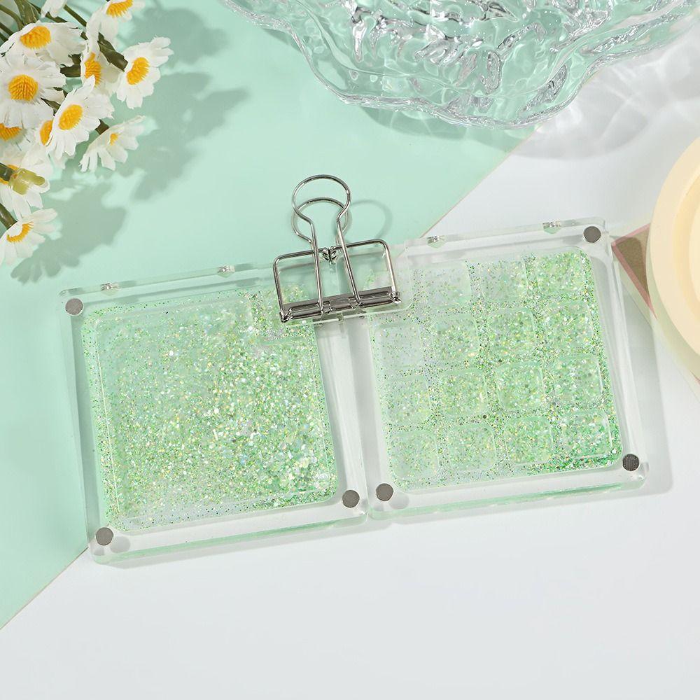 Magnetic Watercolor Paint Palette Acrylic Empty Paint Box Portable Paint Pigment Box  Travel