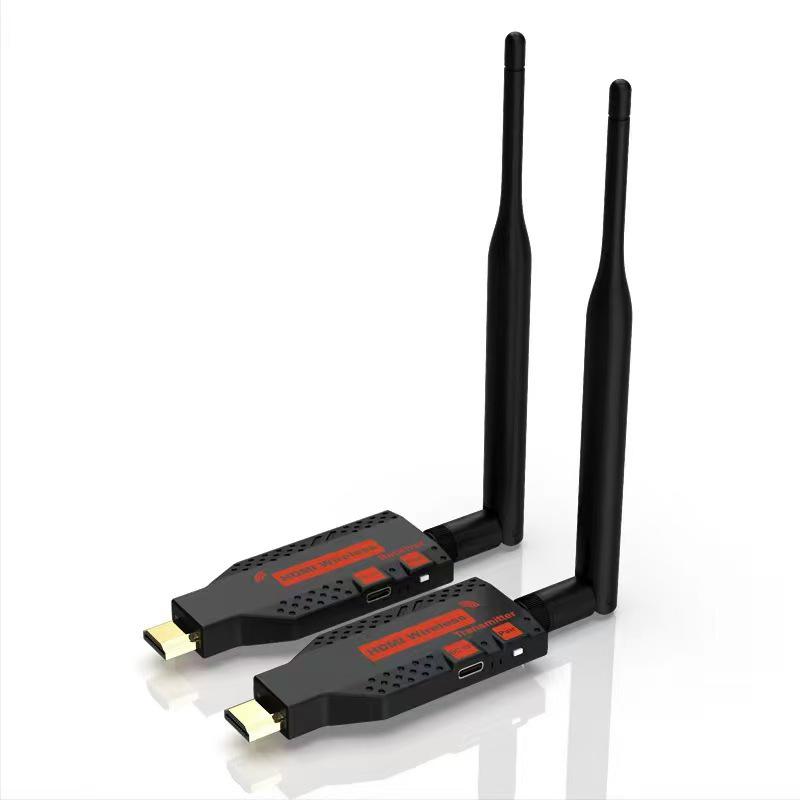 

HDMI WiFi Wireless Screen Mirroring Extender: Supports 1-to-4, 150m Range