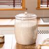 Multipurpose Clear Storage Jar: Perfect for Pickling, Brewing, Salting, Nuts, Grains, and Cereals