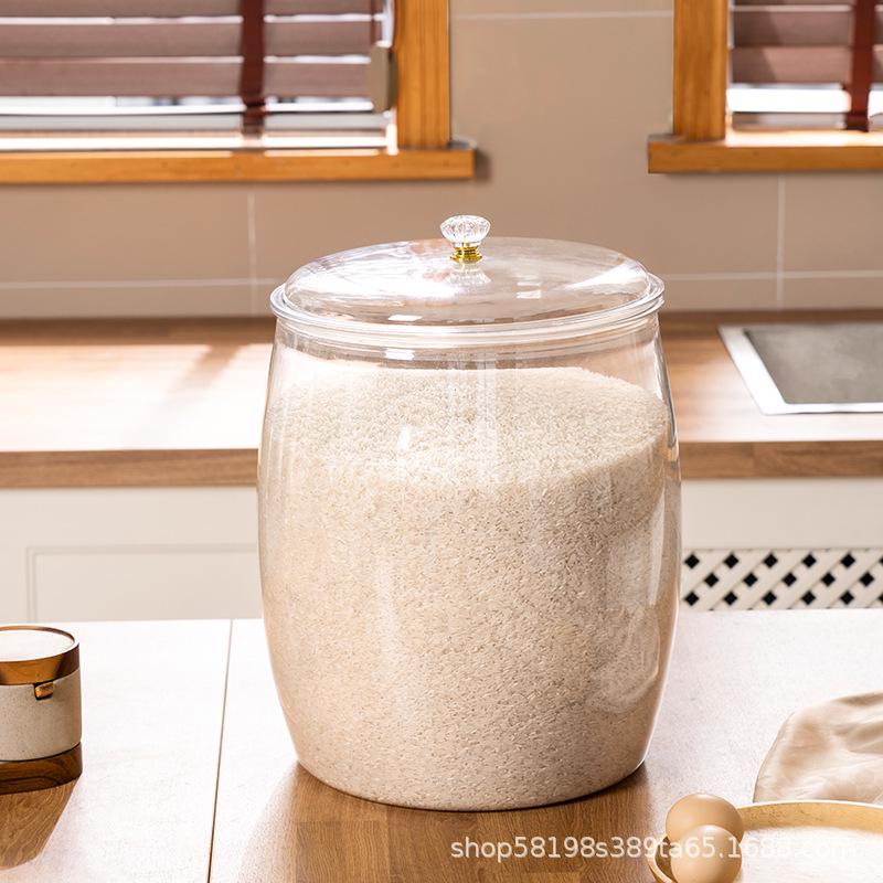 Multipurpose Clear Storage Jar: Perfect for Pickling, Brewing, Salting, Nuts, Grains, and Cereals