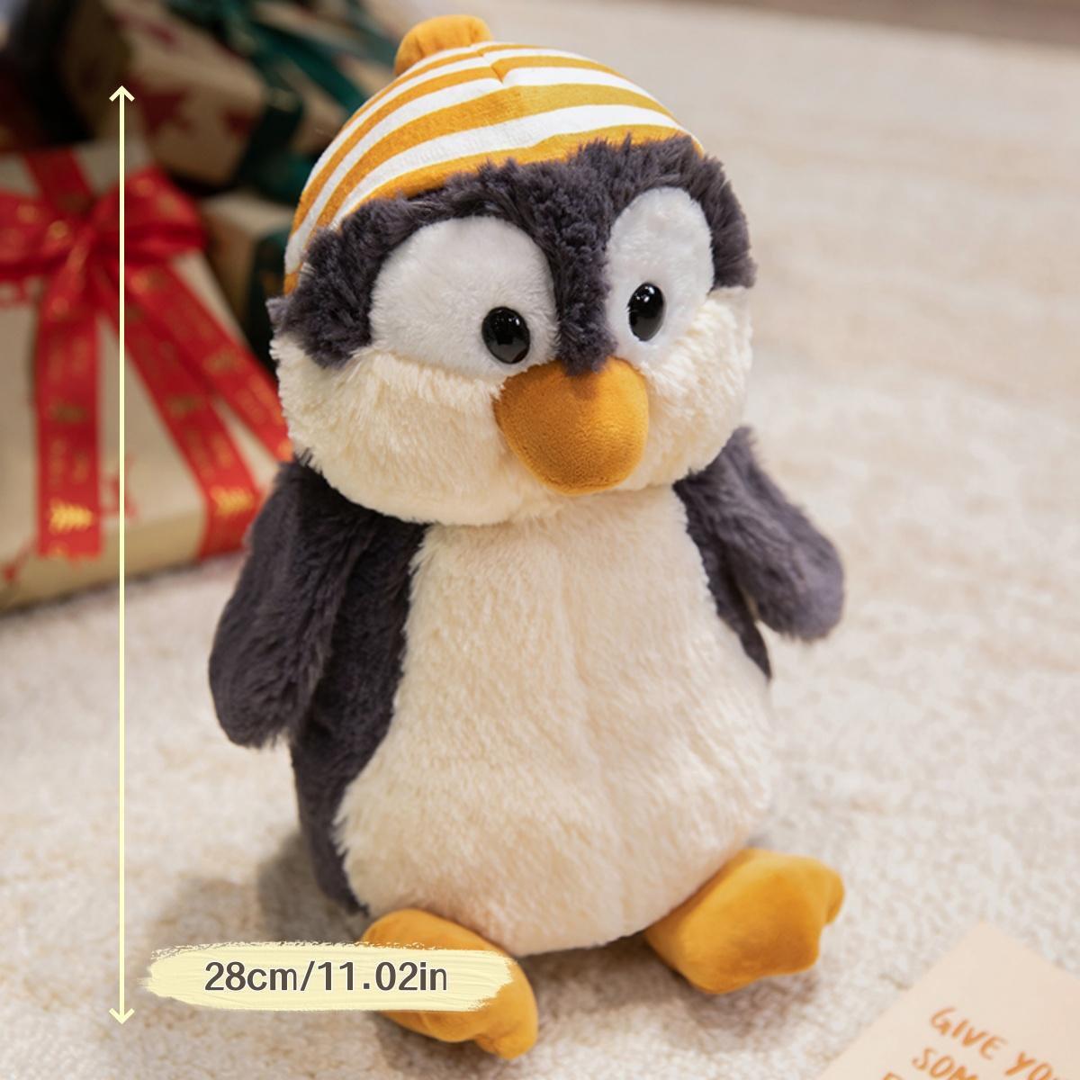 

Cute Plush Toy Wolf in Sheep s Clothing Hat-Wearing Penguin Adorable Gorilla Husky Stuffed Animals for Kids Teens Animal Lovers