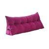 Headboard Triangular Pillow Back Support Headboard Cushion with Side Pocket Daybed Bolster Cushion with Removable Cover