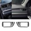 Carbon Fiber Interior Side Air Vent Outlet Cover Trim For Toyota Camry 2012-14