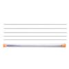 5pcs Fishing Penetrating Baiting Needle Driller Fishing Rigging Needle Stainless Hollow Earthworm Hooking Needle