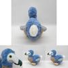 Cuddly 7.8in Dodo Plush Toy Blue Bird Soft Stuffed Animal Doll For Kids Xmas Gifts