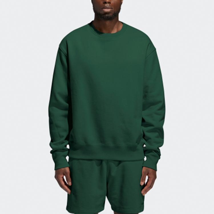 Adidas Originals PW Basics Crew Sweatshirt Collaboration Men Sweatshirt Dark-Green GM1970
