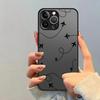 Line Airplane Topographic Funda Back Phone Cover Case for iPhone 17 Pro Max 11 12 16 Plus XS XR Air 7 8 SE 15 13 Mini 14