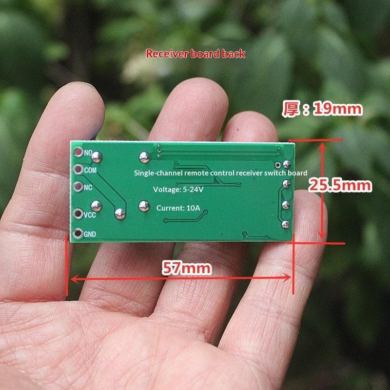 Wireless Remote Control Relay Switch Kit Electric Control Lock Motor Led Light Remote Control Circuit Board Module
