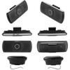 Bluetooth 5.0 Håndfri Bil Kit Indbygget Mikrofon med Clip til GPS Musik TF Kortplads Automatisk Genforbindelse Højttaler Bil IOS Siri & Google Assistant