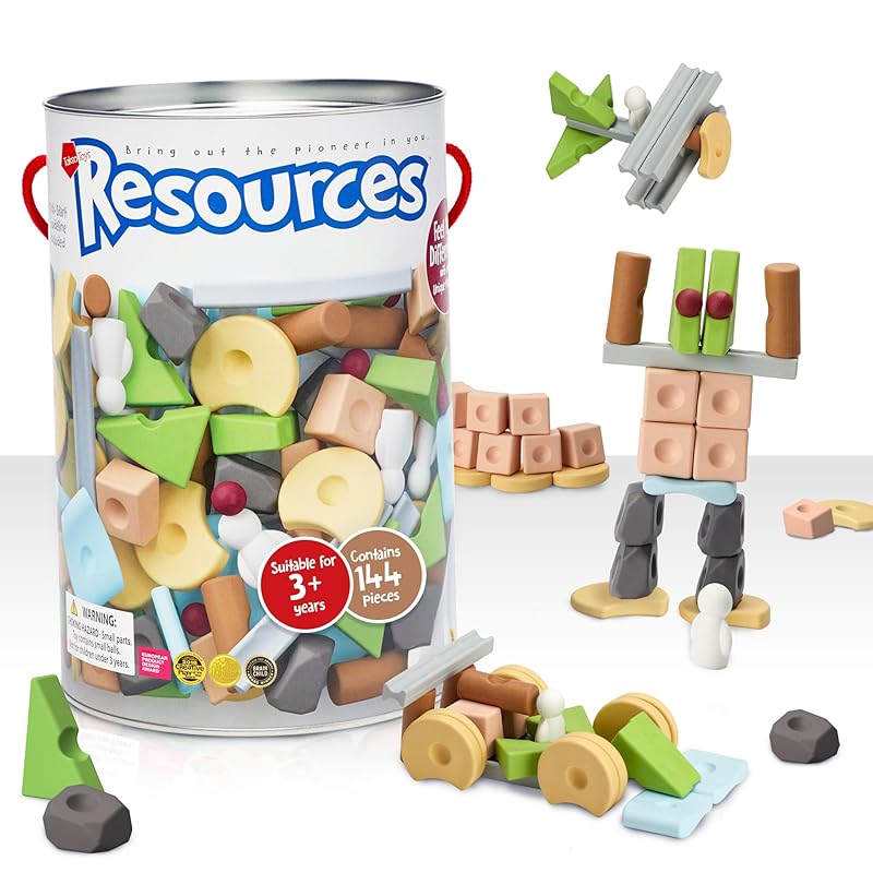 

Taksa Toys Unique Reggio Emilia learning toys inspired by nature, preschool resources for developing fine motor skills, educational building blocks