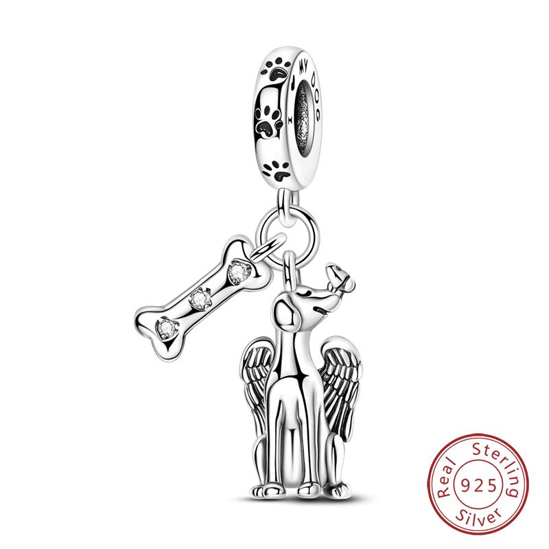 Charms Beads Copper Color Bow Cross Life Tree Fit Diy Original Bangle Bracelet Charm Pendant Jewelry
