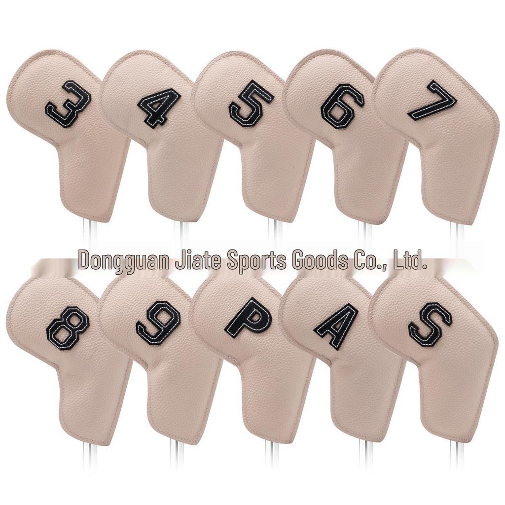 Oil Edge PU Golf Iron Head Protective Cover