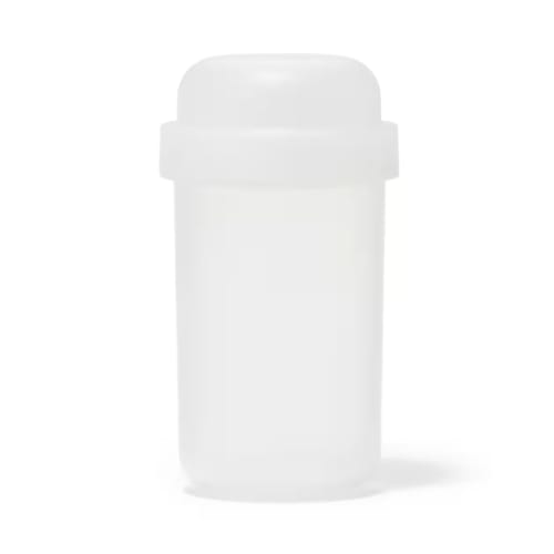 

[Featured on Gaia no Yoake] Lunch Capsule with Topping Cup, White, 450mL