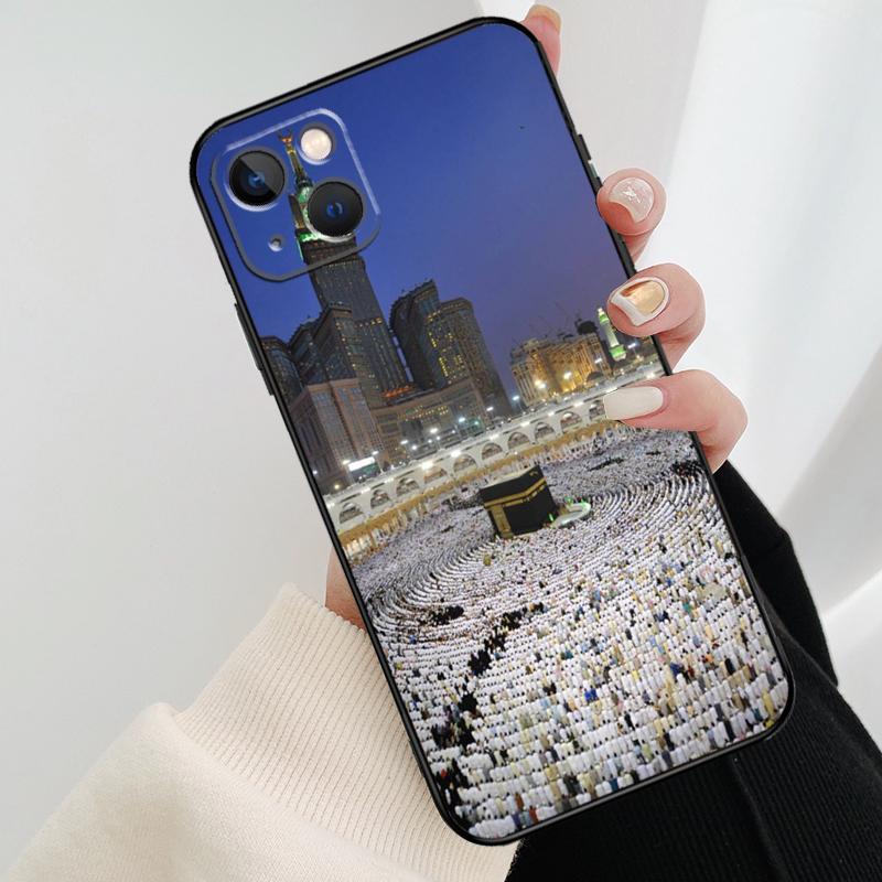 Heilige Moschee Mekka Handyhülle Für iPhone 17 Pro Max 16 15 11 13 12 14 Pro Max mini 15 16 Plus 16e 17 Air Cover