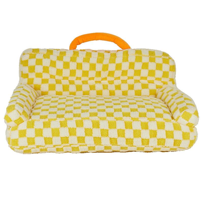 Pets In Autumn and Winter Dopamine Dog Kennel Warm and Comfortable Dog Bed Pet Sofa Winter Mat Sleeping Mat Four Seasons Cat Kennel