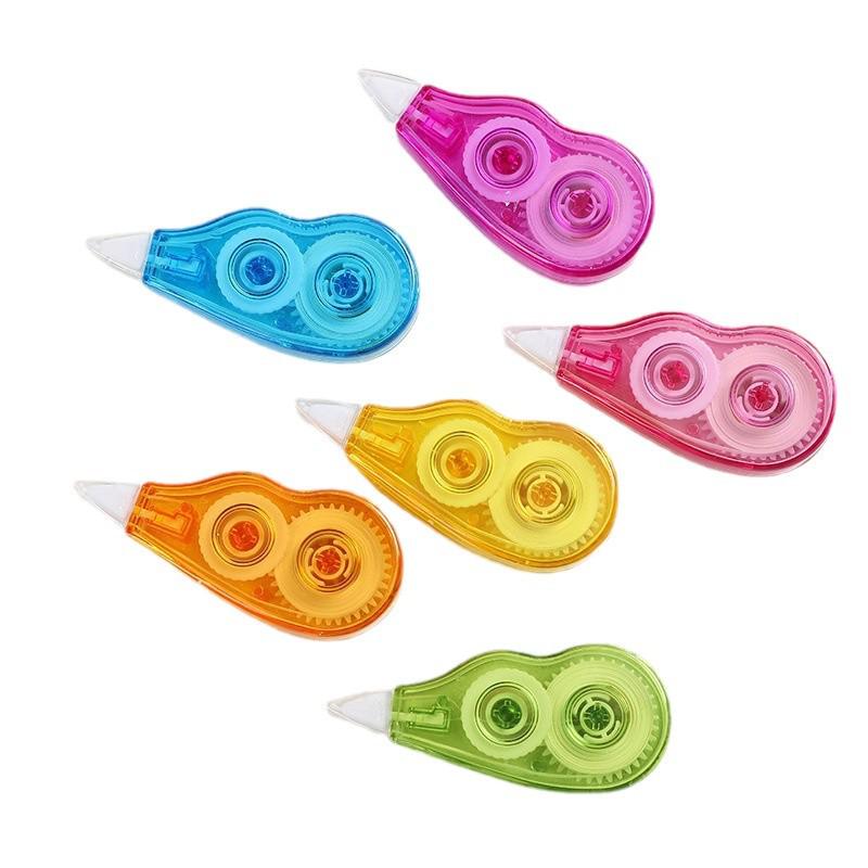 Smooth Correction Tape Set - Creative, Large Capacity, 6-Pack, 24 Meters Each