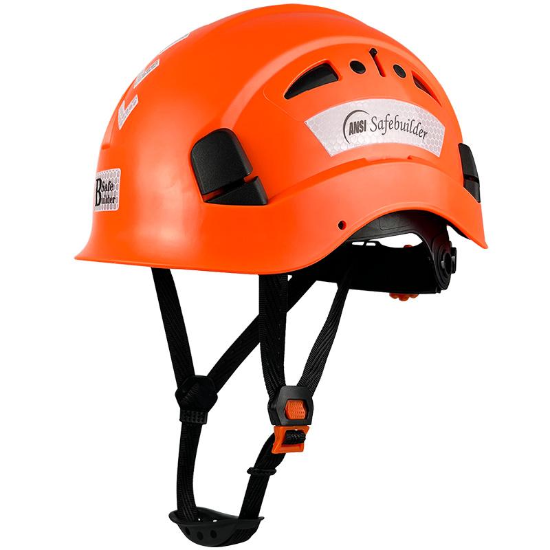 Construction Safety Helmet Reflective For Engineer ABS Hard Hat Vented Industrial Work Cap For Men Head Protection Outdoor