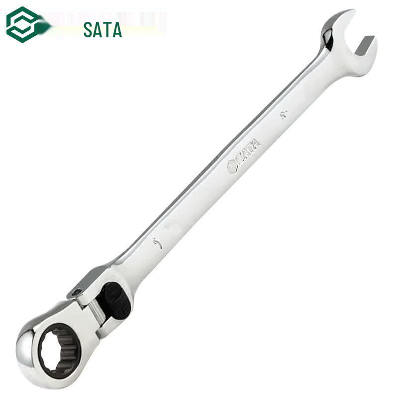 SATA Ratchet Locking Flexible Head Combination Wrench