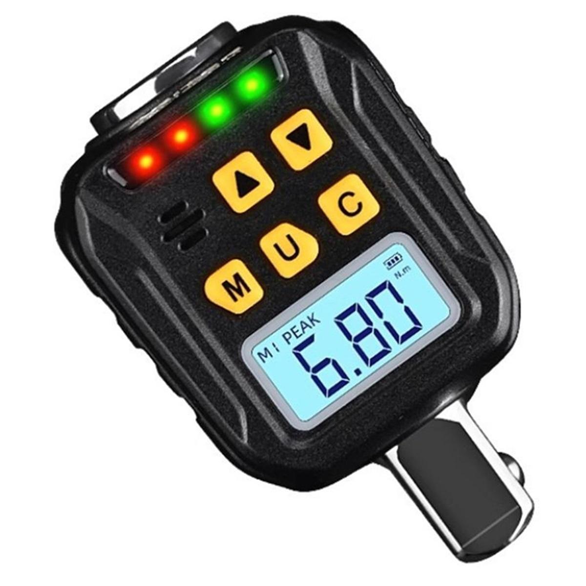 ABVS Digital Torque Adapter 17-340N.M Adjustable 1/2 Electronic Torque Wrench Bicycle Car Motorcycle Repair Tools