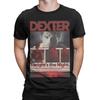 Dexter Morgan Movie Cotton T-Shirt For Adult Summer Crime TV Drama Retro T-Shirts O-Neck Harajuku Tee Shirt Oversized Clothes