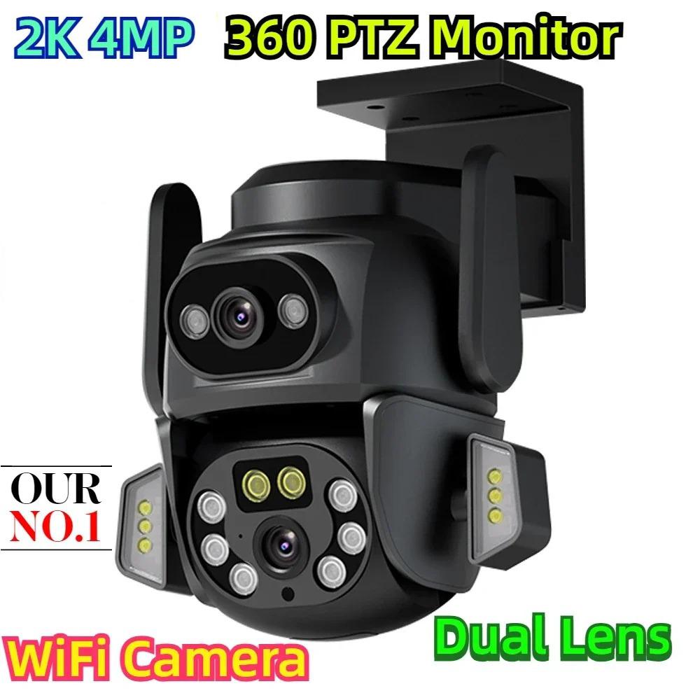 

4K 8MP WIFI камера з двома екранами, бінокулярним зображенням 8 мм, штучним інтелектом, автоматичним відстеженням, відеоспостереженням Alexa, безпекою, інтелектуальним моніторингом IP66 Only camera чорний