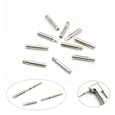 10pcs Dental Burs Adaptor From FG High Speed Diamond Burs and Low Speed Contra Angle Diamond Burs and Carbide Burs 1.6mm-2.35mm