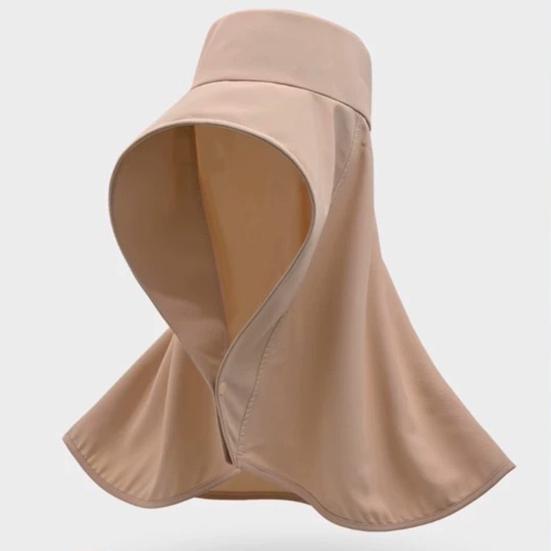 Sun Hat High-Density Anti-UV Fabric Oversized Shawl Style Sun Protection Hat Wide Brim