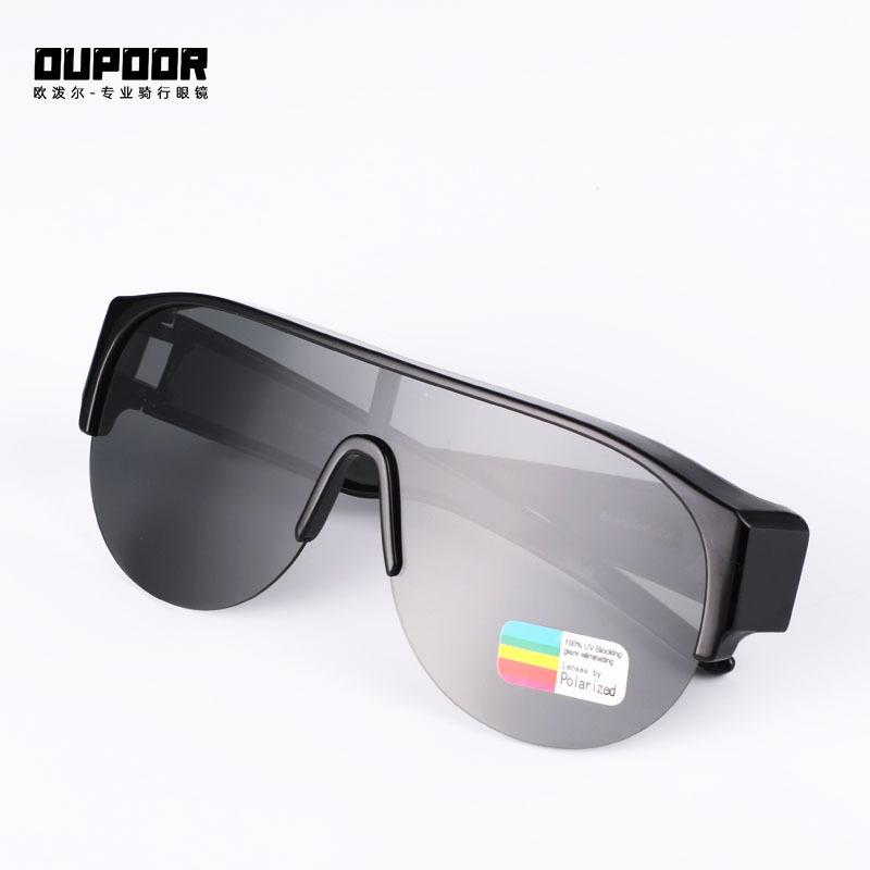 New multi-colored night vision glasses, suitable for both men and women, fashionable half-frame polarized sunglasses
