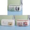 Style Highcapacity Girls Pencil Bag With Durable Canvas Material For Students And Teens