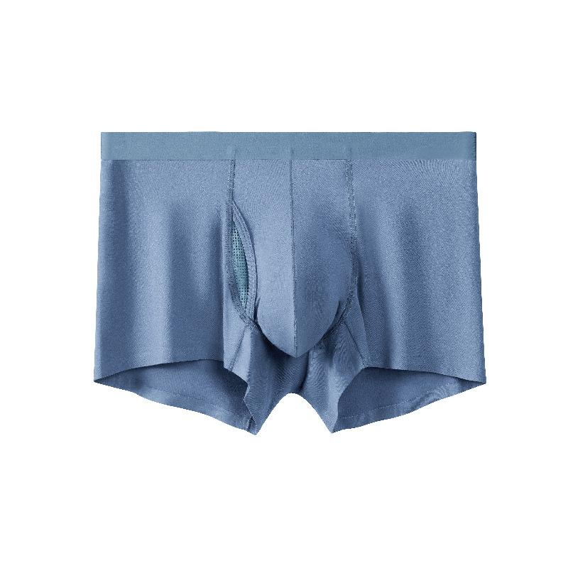 Мужские бесшовные дышащие трусы-боксеры со средней талией Four Corner Underwear L