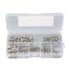103pcs M3 Screw Assortment Kit Stainless Steel Precise Fit Rust Resistant M3 Hex Socket Head Screws 