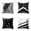 Polyester Pillow Case Automobile Decoration Home Printed Pillow Case Waist Cushion Cover Car Cushion Head Cushion Cover