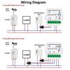 Tuya Wifi Electric Consumption Meter 1CH/2CH Power Meter Energy Monitoring Smart Home DIY Wattmeter 80A AC110V/240V