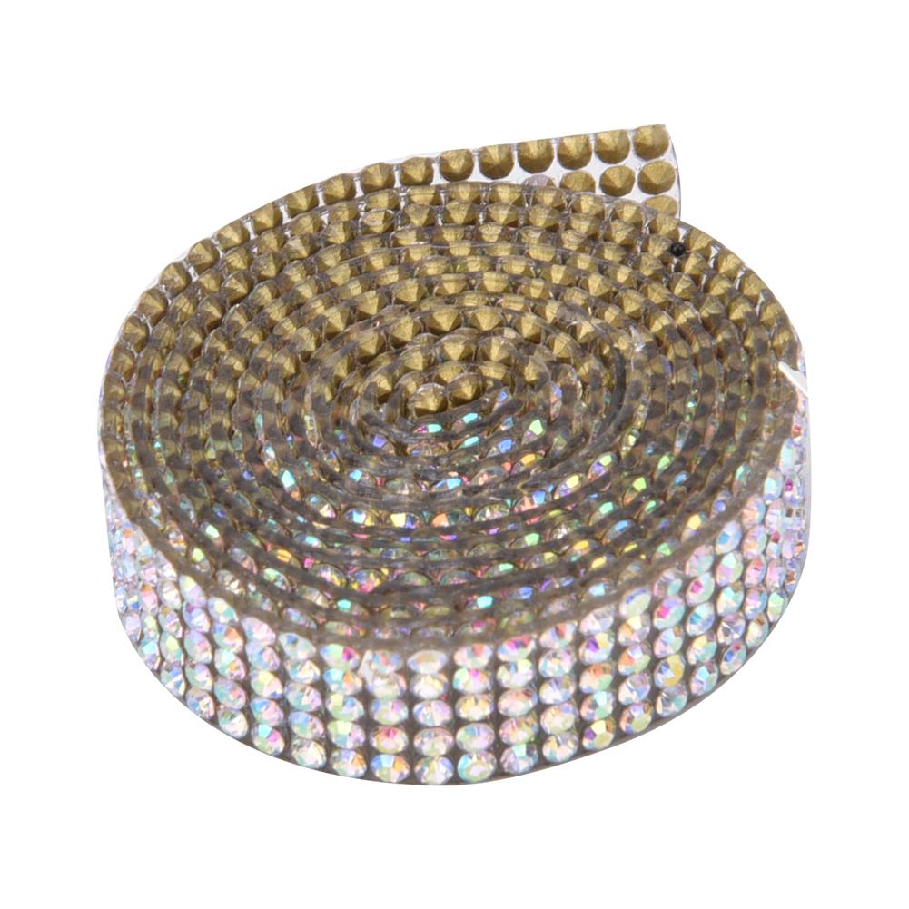 

5 рядов 1 м отделочная лента со стразами горячая фиксация отделка цепочкой кристаллов аксессуары для одежды