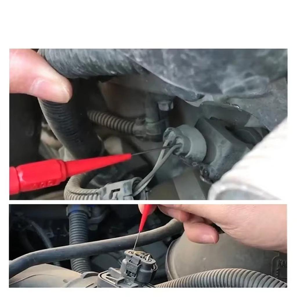 Automotive Test Probe 0 62mm Sharp Needle Electrical Circuit Multimeter Test Lead for Car Repair and Diagnostic Equipment
