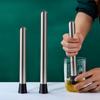 Crushing Crushed Ice Hammer Stainless Steel Popsicle Stick Tool Cocktail Muddler  Juice Muddling