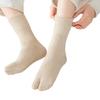 Zwei-Zehen-Socke Kinder Winter und Herbst Gepolstert und Verdickt Warm Extra-dick Zehen-getrennt Zehensocken Winter Lange Socken