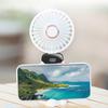 Mini Fan Silent Digital Display Powerful Fashion 5-speed Wind Handheld Cooling Fan